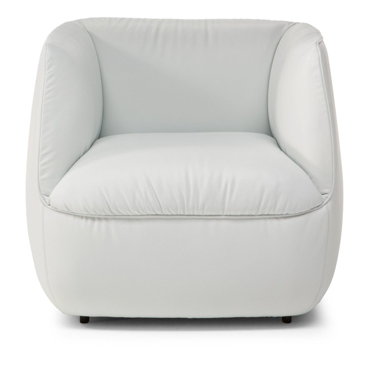 WALLY MOSS LEATHER SWIVEL CHAIR