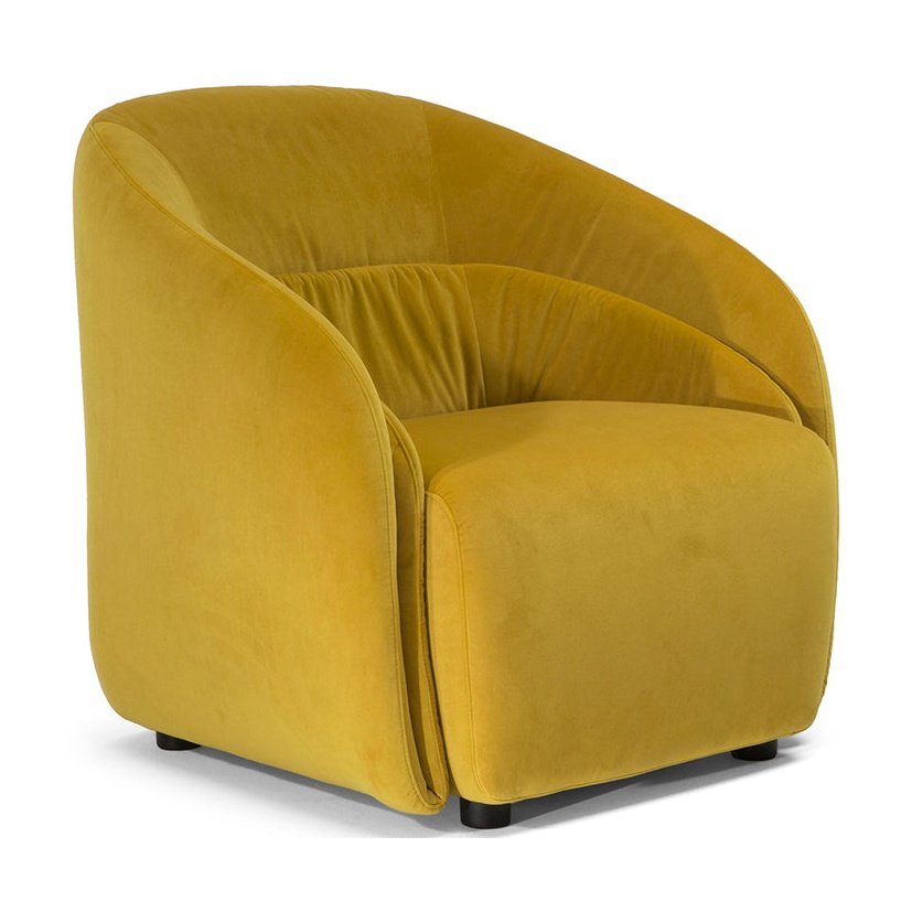 BOTAO YELLOW VELVET CHAIR
