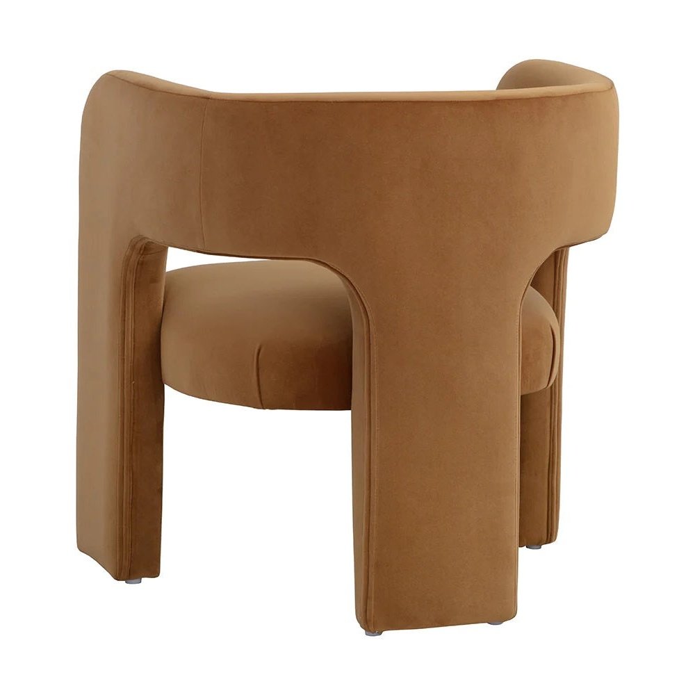 ISIDORE GOLD VELVET CHAIR