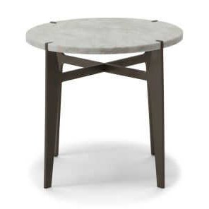 IDO WHITE END TABLE