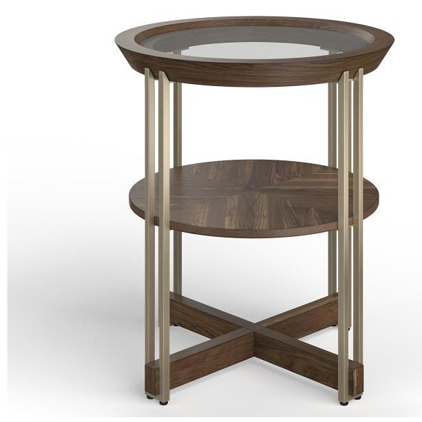 ELORA ROUND END TABLE