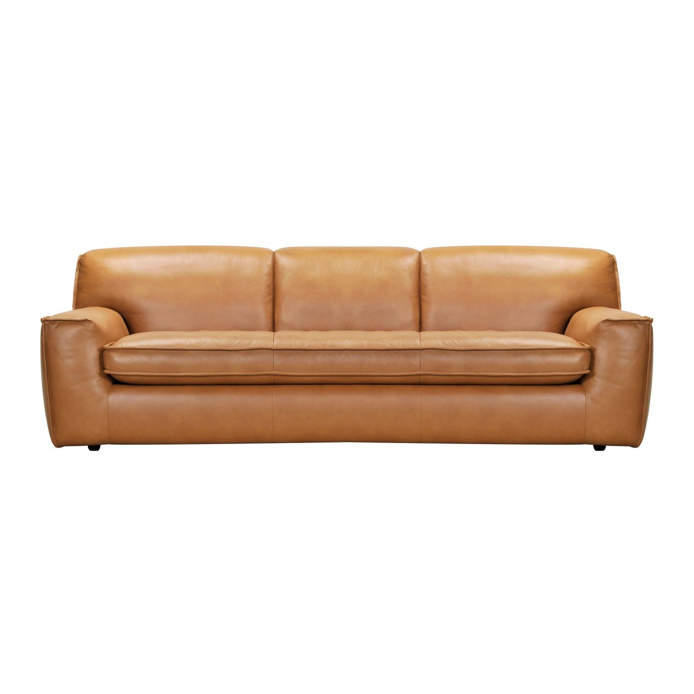 CAMEL LEATHER SOFA