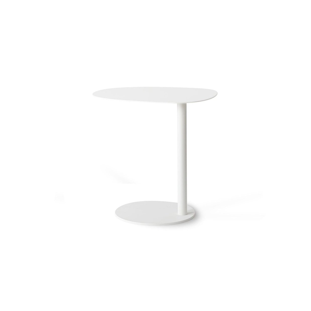 PERCH WHITE END TABLE