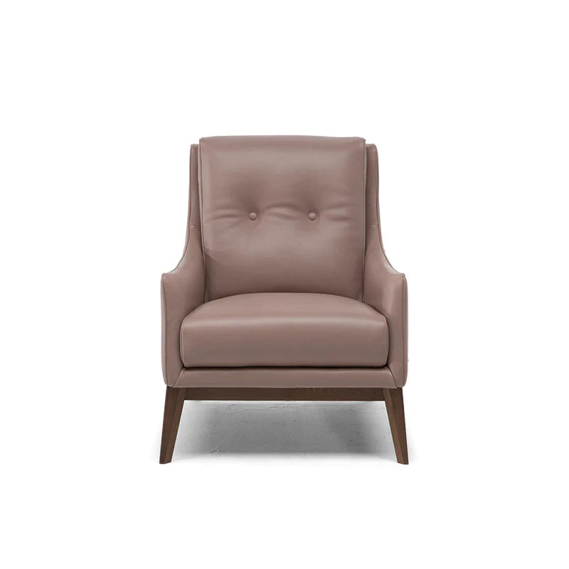 AMICIZA CAMEL LEATHER CHAIR