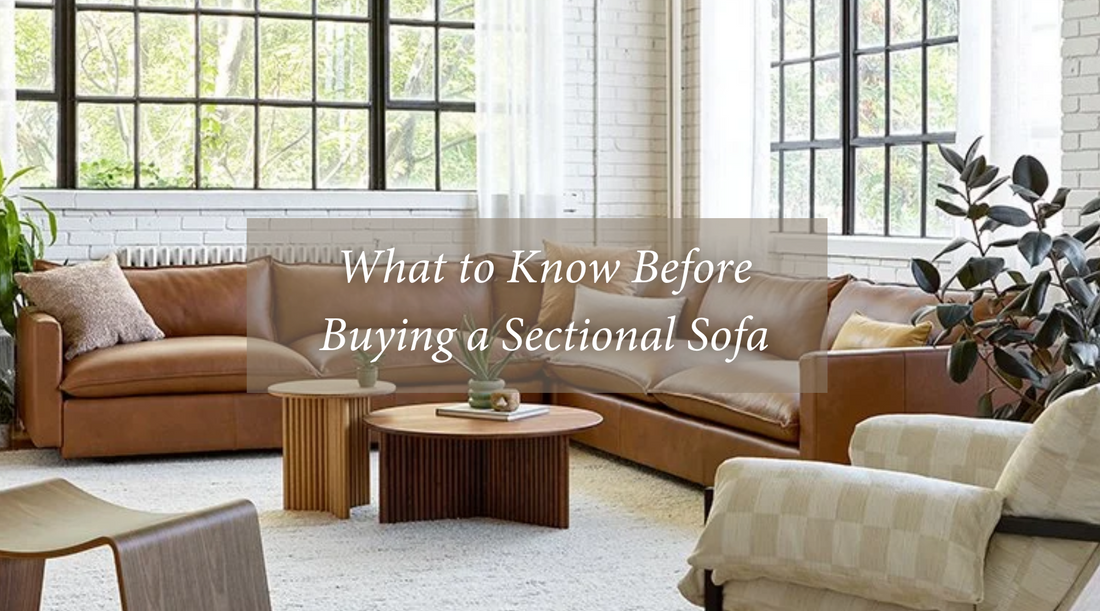 What to Know Before Buying a Sectional Sofa