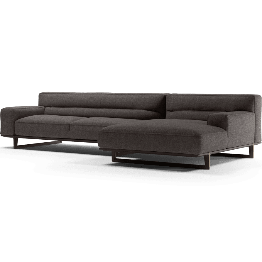 KENDO GREY FABRIC SECTIONAL