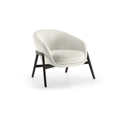 CASSIA WHITE FABRIC CHAIR