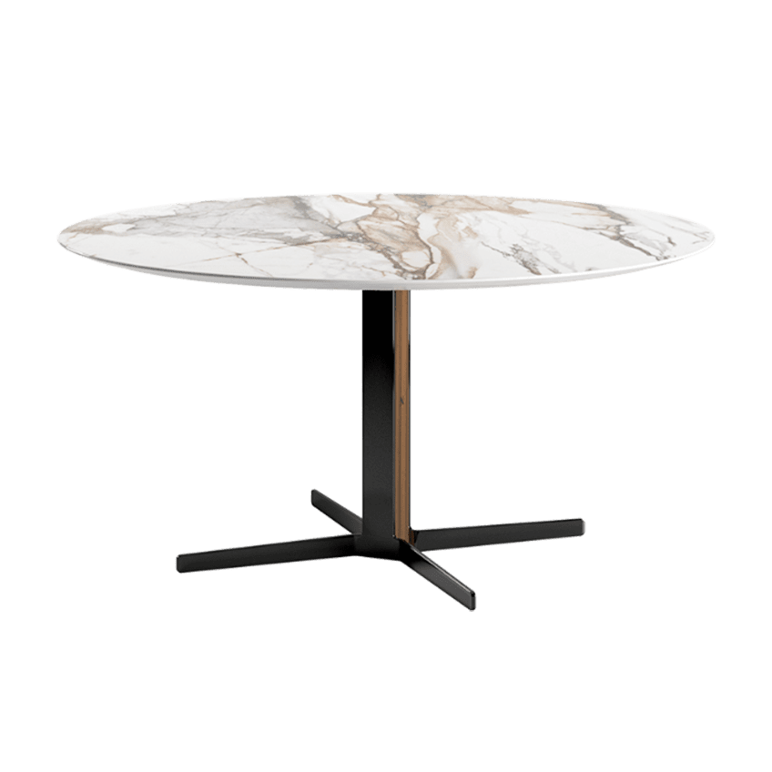 CAMPUS ROUND MARBLE DINING TABLE