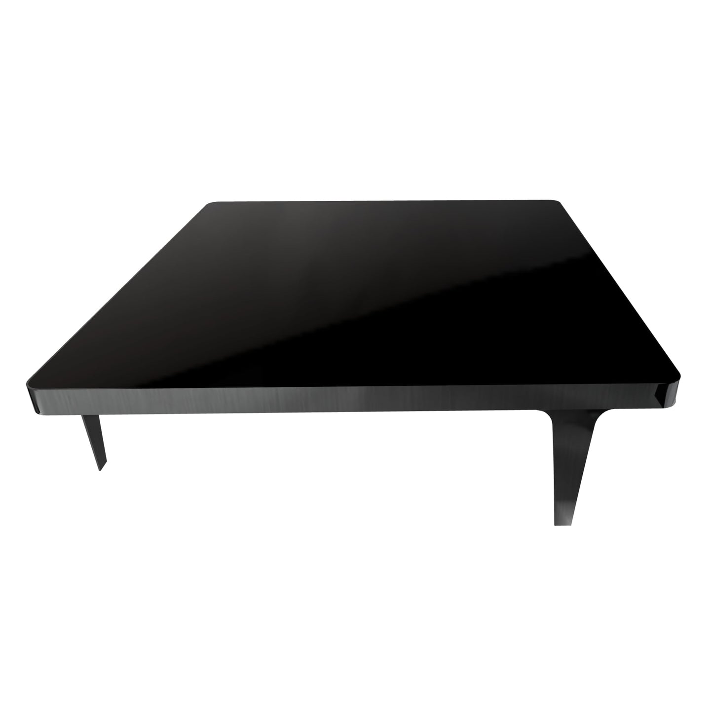 NATUZZI BLACK SQUARE COFFEE TABLE
