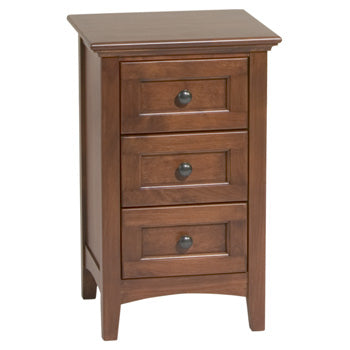 MCKENZIE SMALL 3 DRAWER NIGHTSTAND