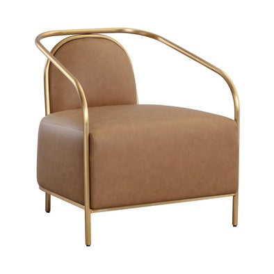 COGNAC LOUNGE CHAIR