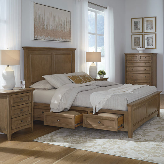 KING STORAGE BED