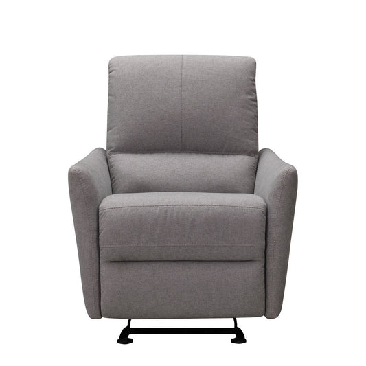 GREY FABRIC RECLINER