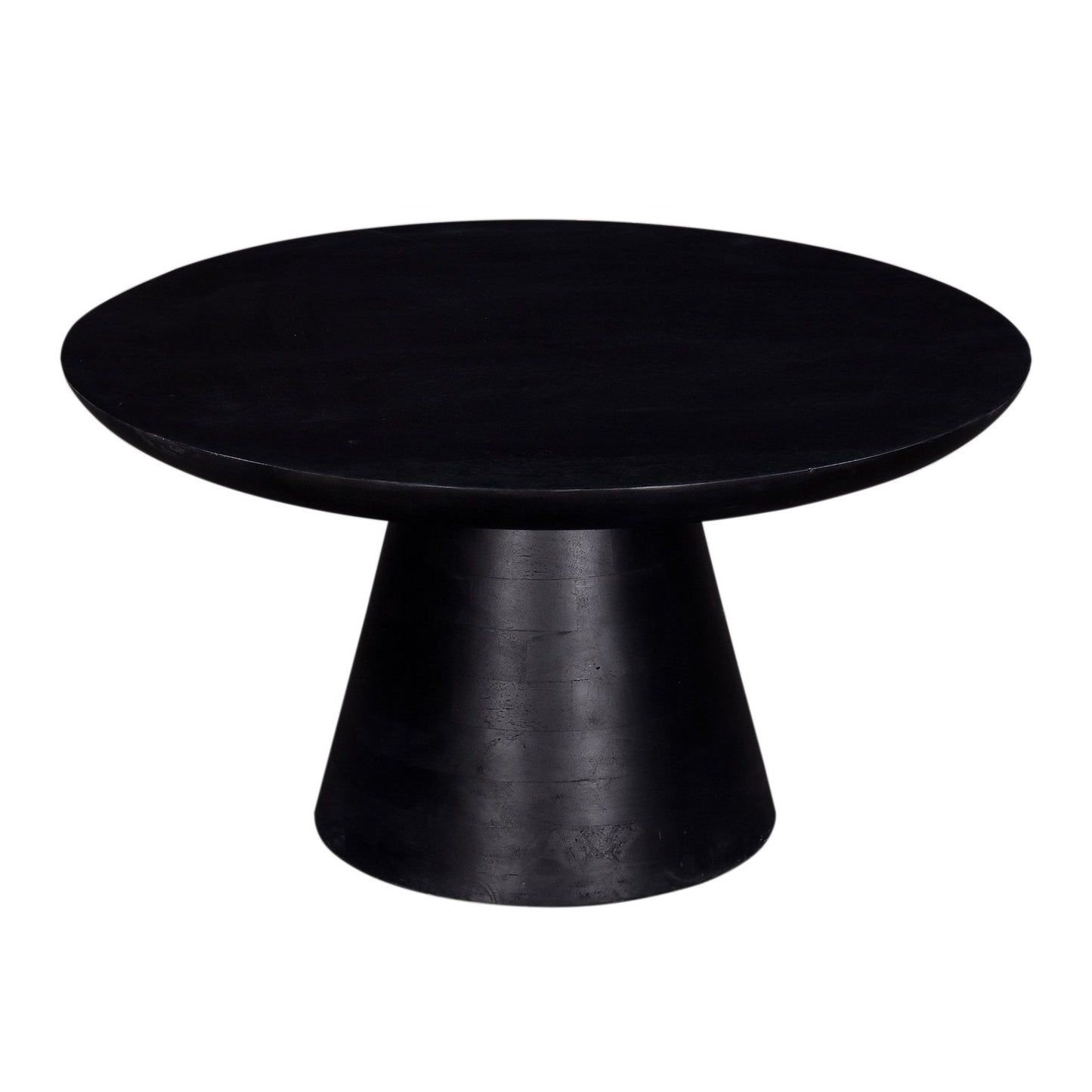 ROUND BLACK COCKTAIL TABLE
