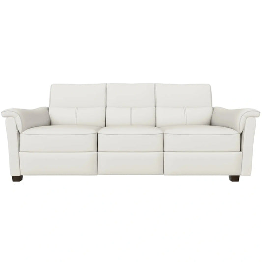 ASTUZIA CREAM MOTION LEATHER SOFA