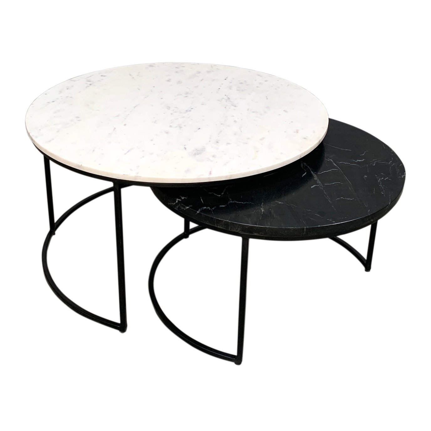 MARBLE NESTING TABLES