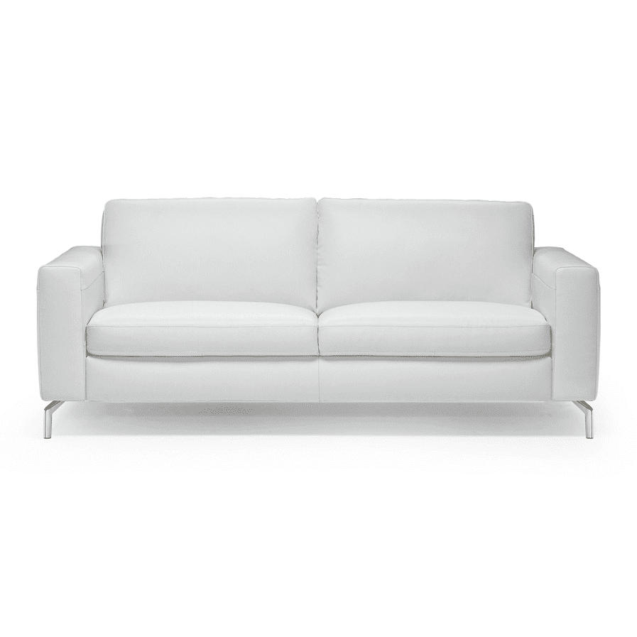 SOLLIEVO CREAM LEATHER SOFA