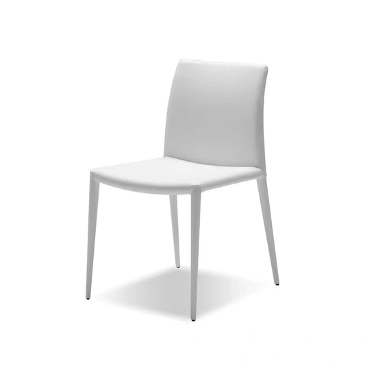 ZENO WHITE DINING CHAIR