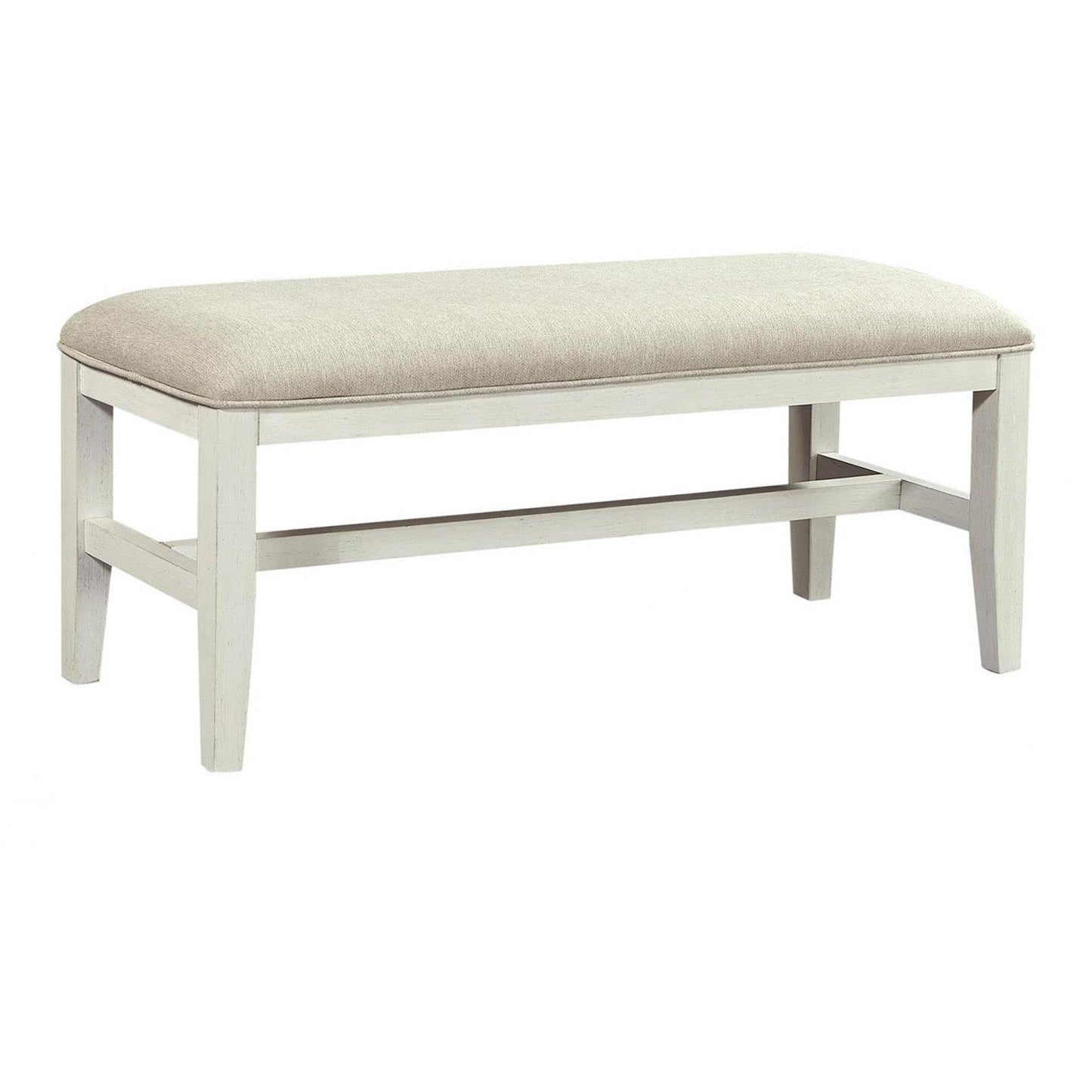 ASPEN HOME WHITE BENCH