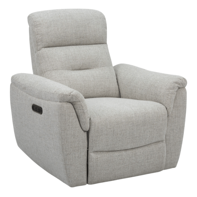 PRIMO LIGHT GREY POWER RECLINER