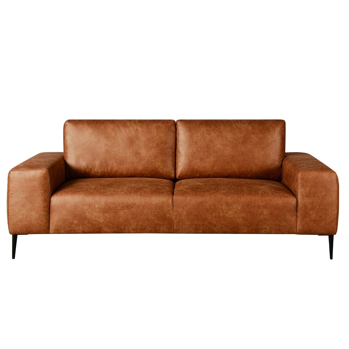 SHONDA RUSTIC BROWN SOFA