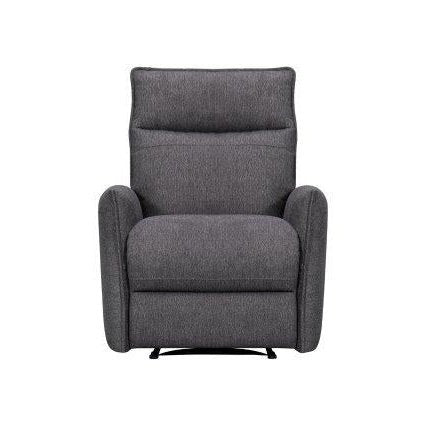 CHARCOAL FABRIC RECLINER