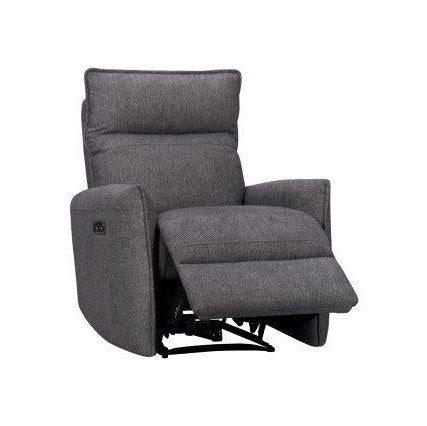 CHARCOAL FABRIC RECLINER