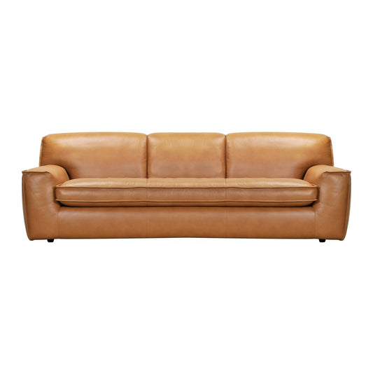 CAMEL LEATHER SOFA