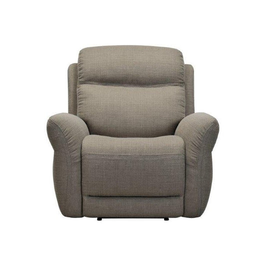 TAUPE FABRIC RECLINER