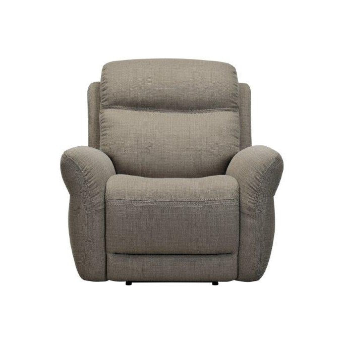 GREY FABRIC RECLINER