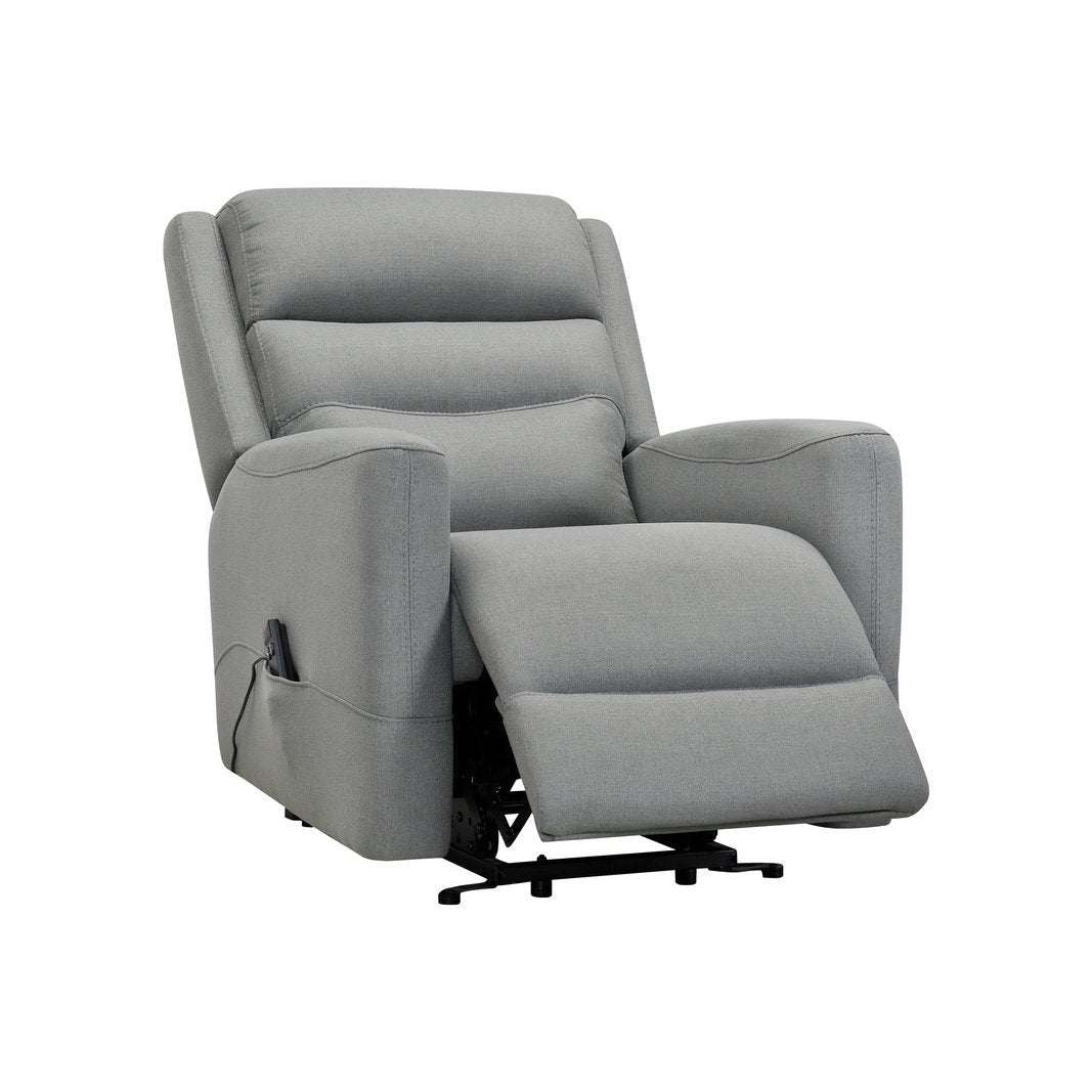 GREY FABRIC LIFT / RECLINING CHAIR