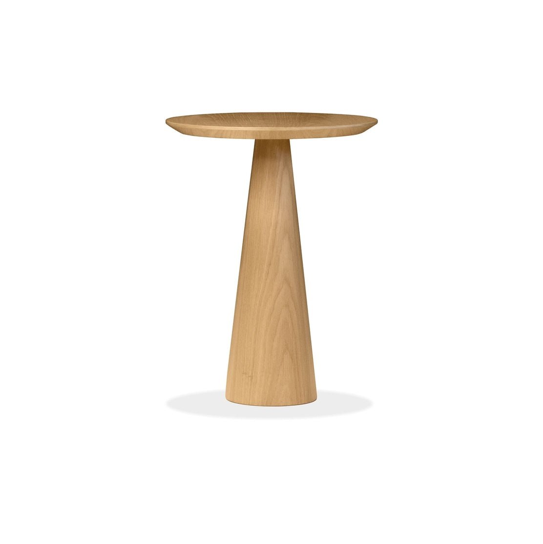 TOWER TALL OAK END TABLE