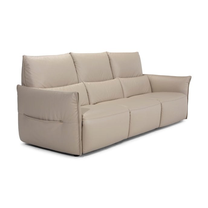 WELLBE CAMEL RECLINING SOFA