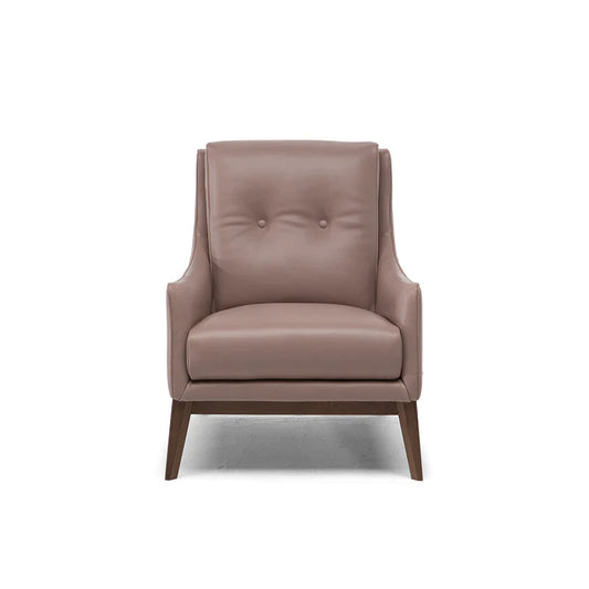 AMICIZA CAMEL LEATHER CHAIR