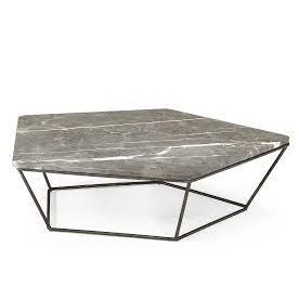 CHOCOLAT GREY MARBLE COCKTAIL TABLE