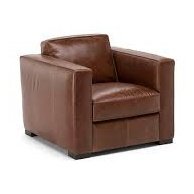 COPENHAGEN BROWN LEATHER CHAIR