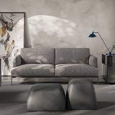 ESTRO GREY FABRIC SOFA