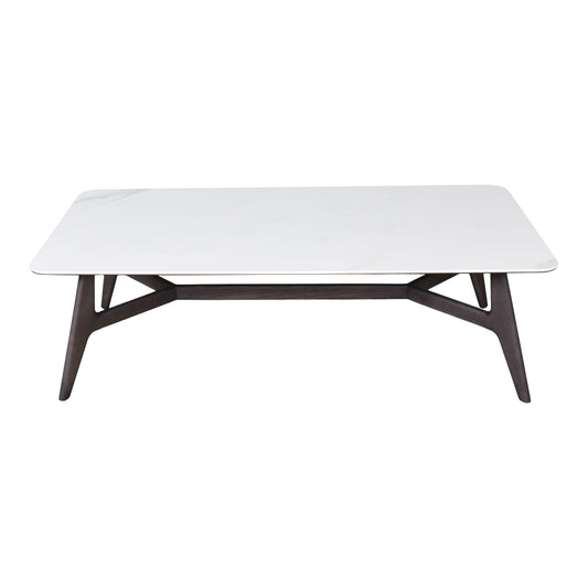 PLETTRO RECTANGULAR WHITE COCKTAIL TABLE