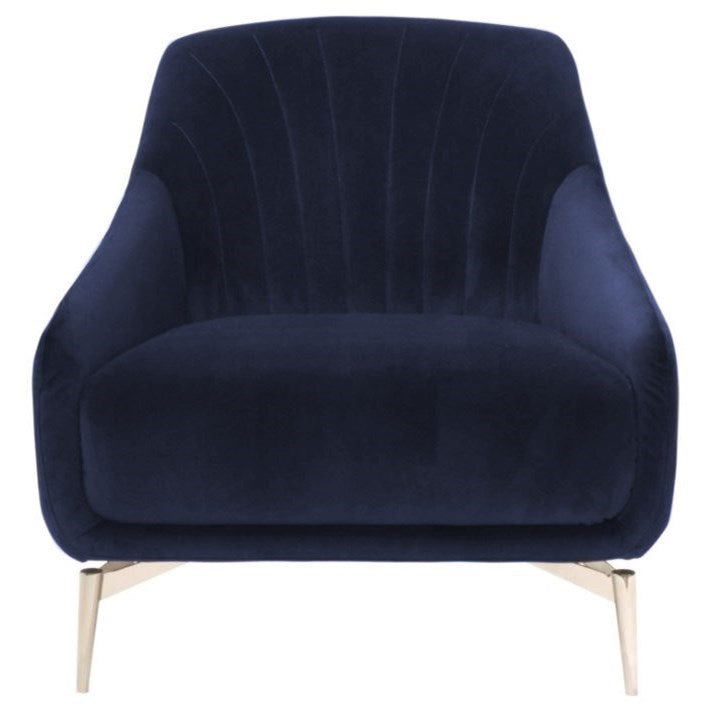 NATUZZI BLUE CHAIR